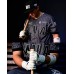 JERSEY GRIS RAYADO DAMA 2025